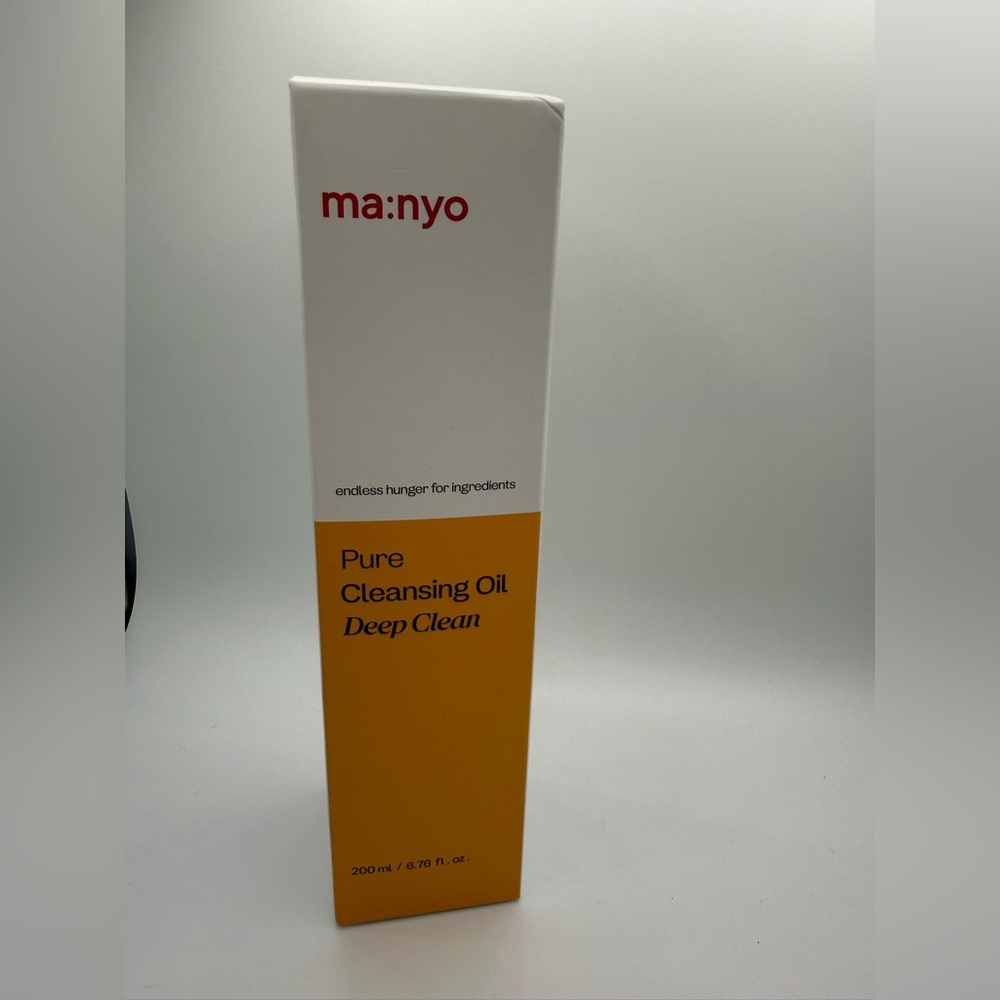 Manyo Pure Cleansing‎ Oil Deep Clean 200 ml / 6.76 fl oz Vegan KBeauty Skincare
